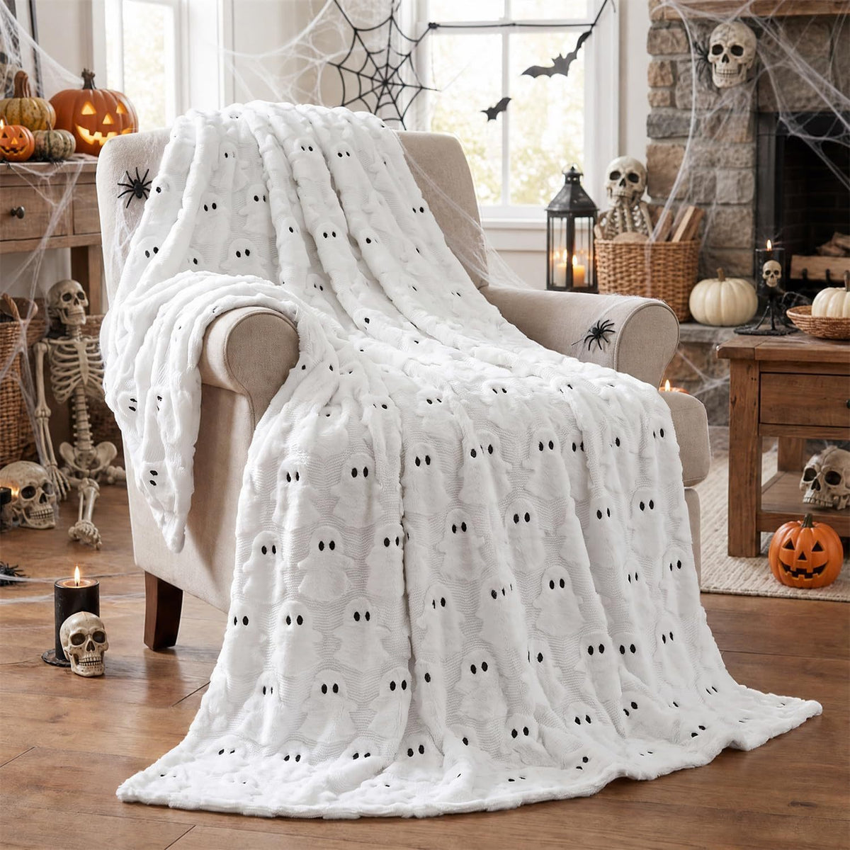 Halloween Ghost Blanket