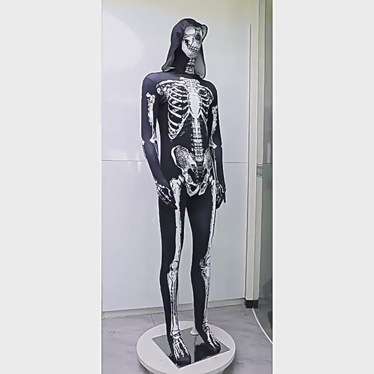 Skeleton Costume, Halloween Skeleton Bodysuit